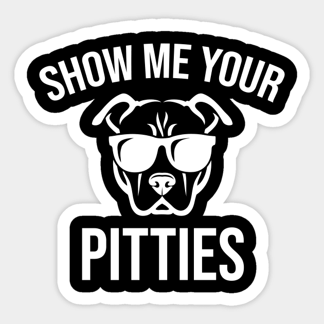 Show me your pitties Sticker by animericans